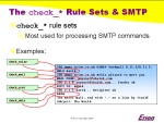Sendmail Training Slide